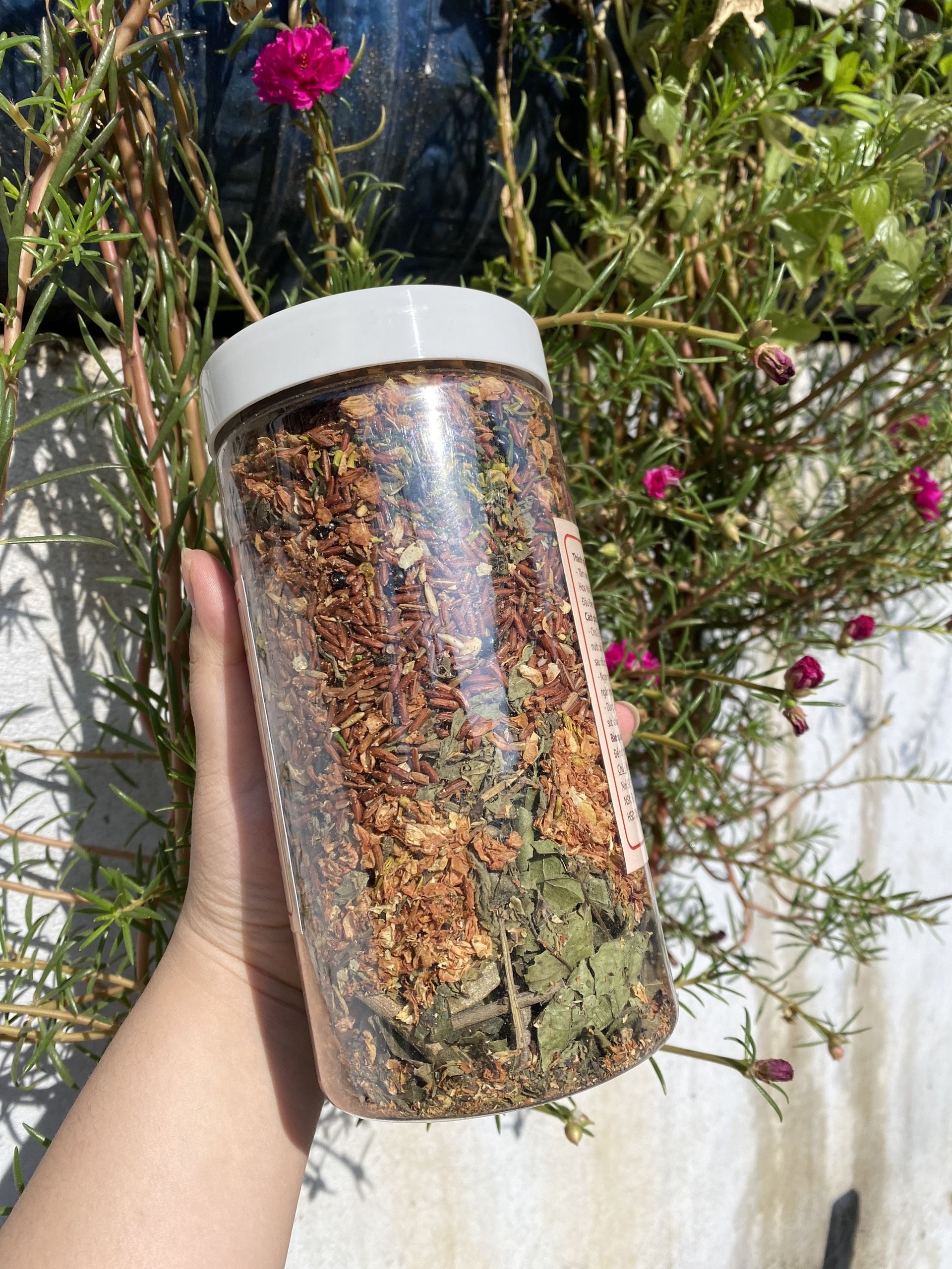 TRÀ NGŨ CỐC TÂM SEN - 1 kg 2 HŨ 500gr